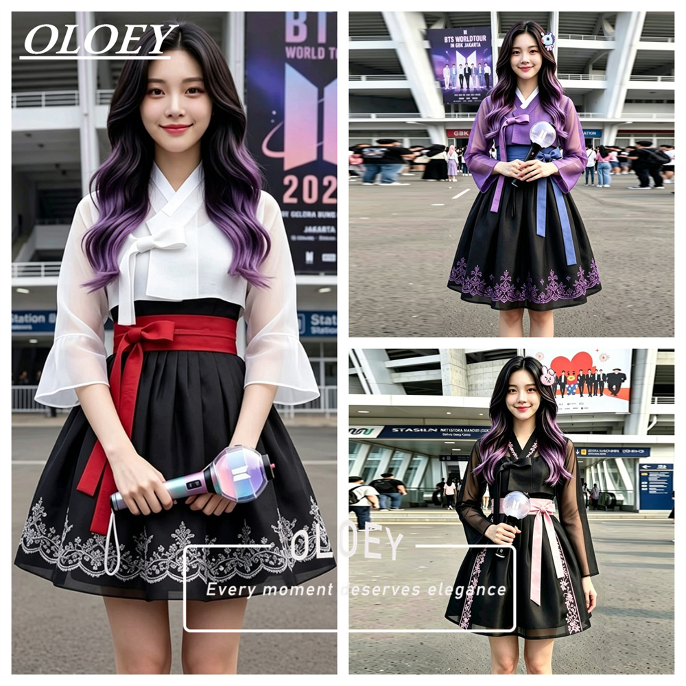 Modern Korean Lifestyle - OLOEY Modern Aplikler Kısa Konser Hanbok